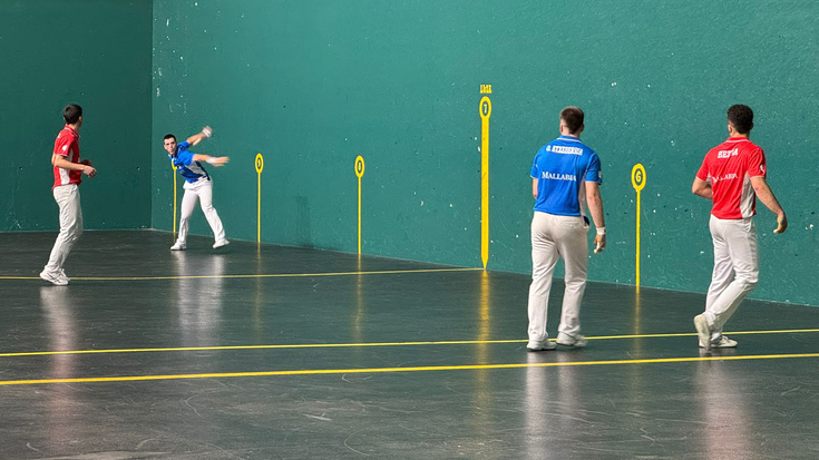 Lizeaga-Balerdi eta Beitia-Elorz garaile Biharko Izarrak txapelketako finalerdietan
