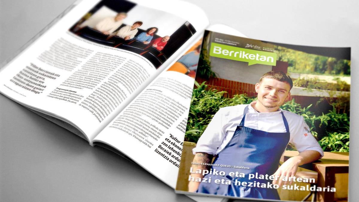 Martxoko 'Berriketan' aldizkariaren edizio digitala irakurgai