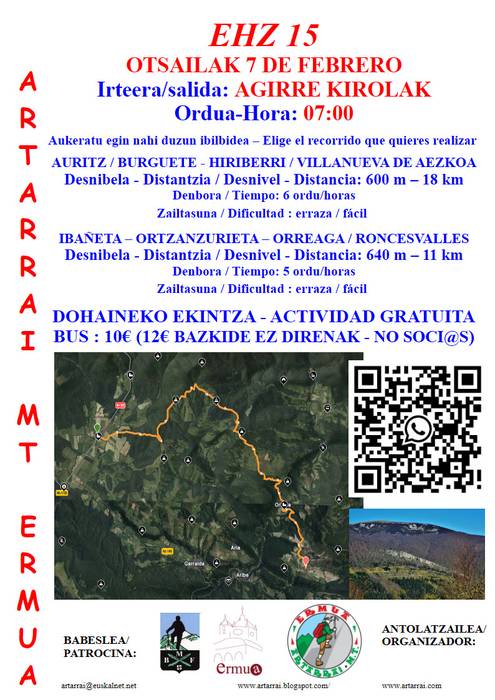 Mendi irteeera: EHZ 15