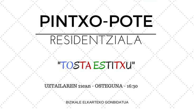 Pintxo-Pote Residentziala lehiaketaren III. saioa