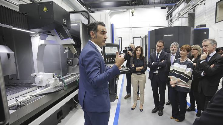 Euskadiko industriako digitalizaziorako eta artezketarako zentroa inauguratu du Danobatgroup industria taldeak