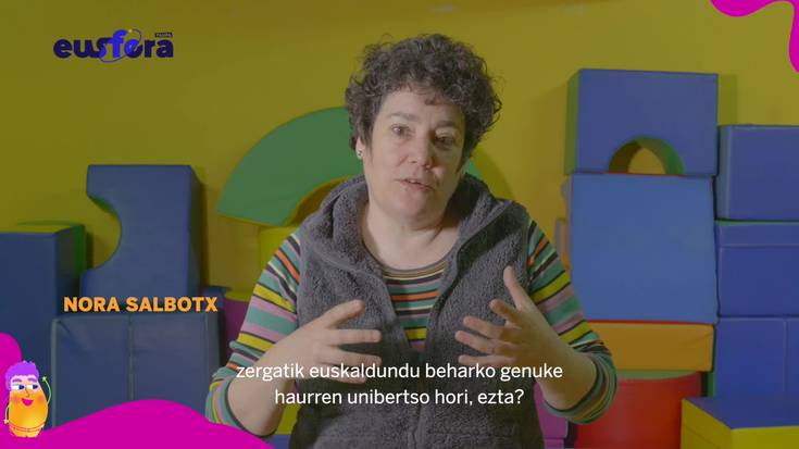 Nora Salbotx: "Zergatik euskaldundu beharko genuke haurren unibertsoa?"