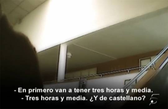 Elgoibar Ikastolan ezkutuan hartutako irudiak “Los Tentaculos de ETA” dokumentalean