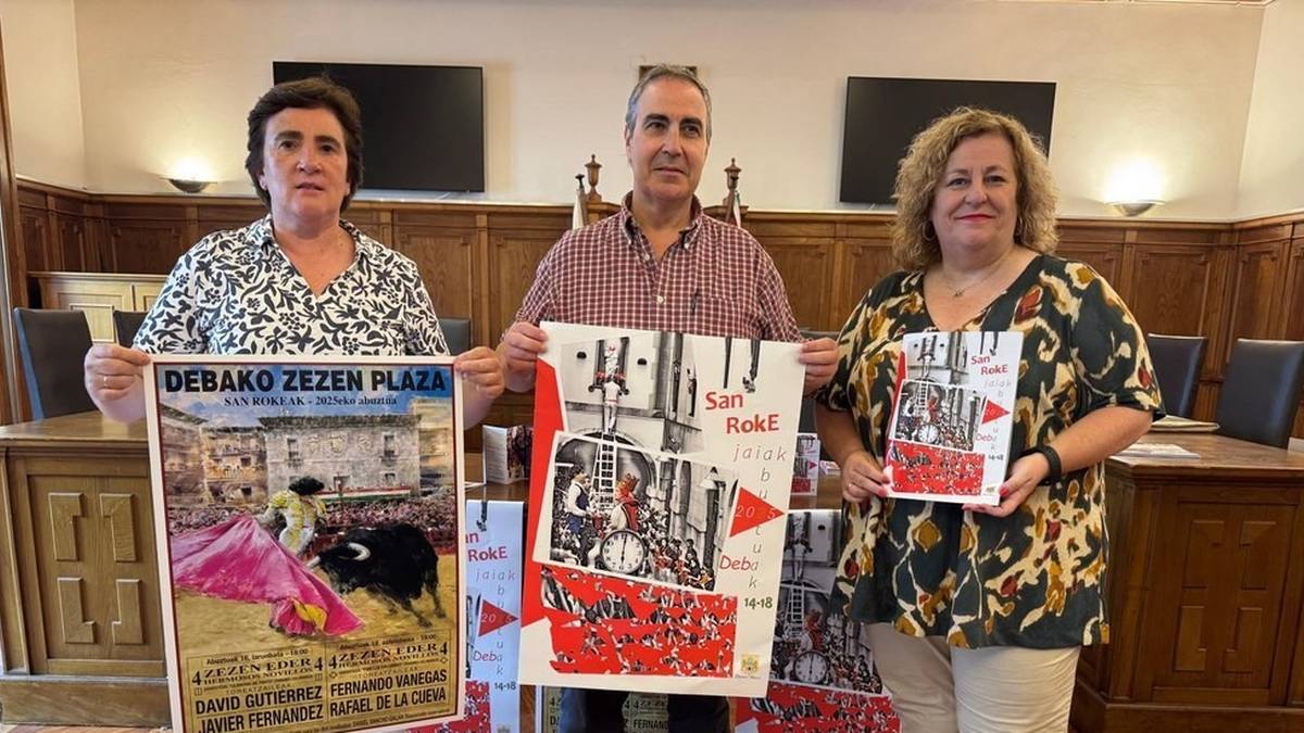 Aurkeztu dute San Roke festetako egitaraua