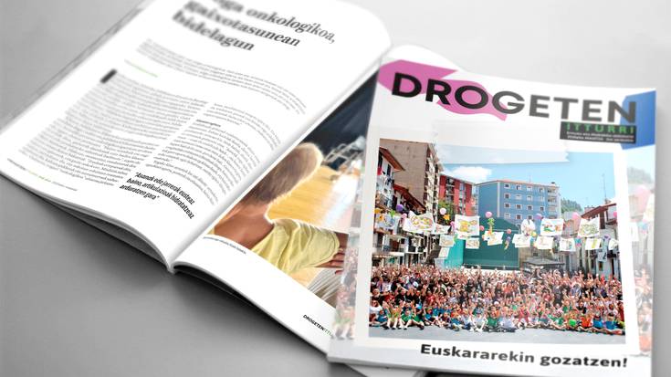 Maiatzeko 'Drogetenitturri' aldizkariaren edizio digitala irakurgai
