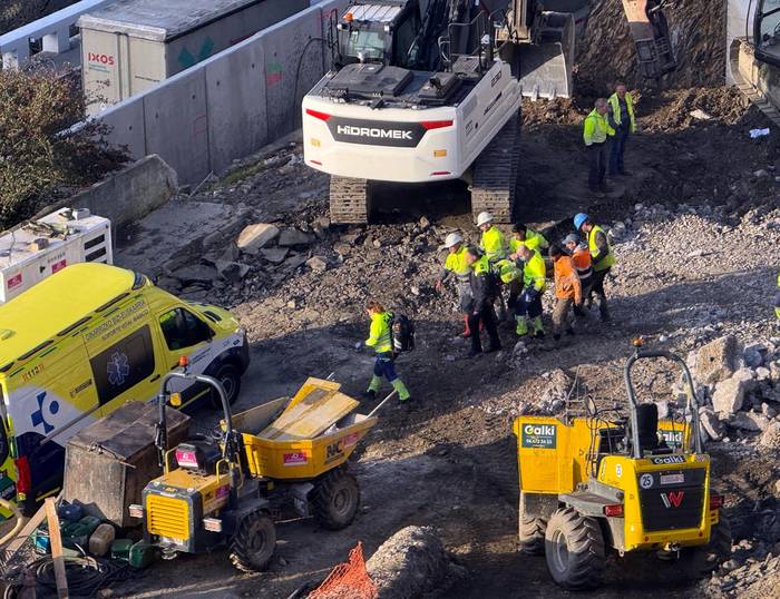 Langile batek istripua izan du Errezabaleko obran