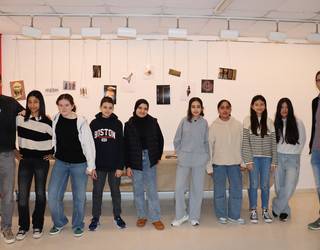 Ikasleek egindako Historiaurreko museoa