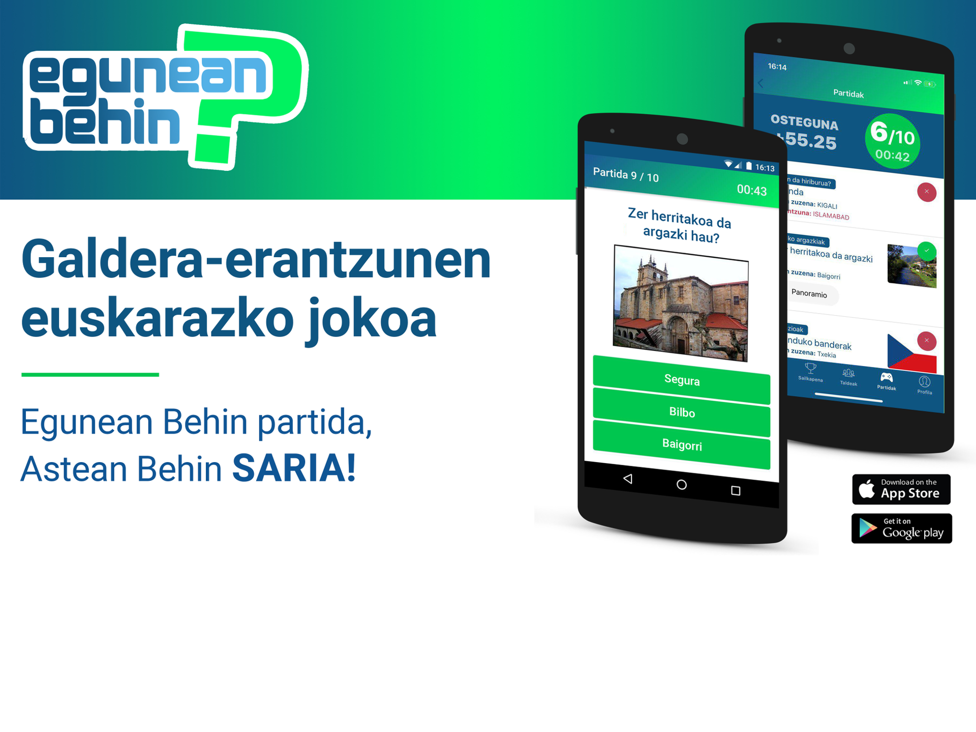 Gaur hasiko da Egunean Behin