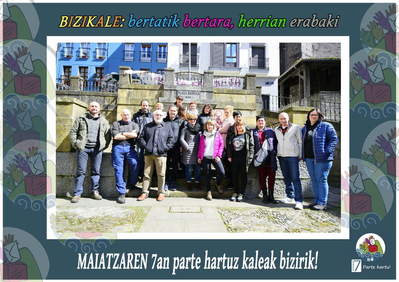 Bizikale: "Bertatik bertara, herrian erabaki"