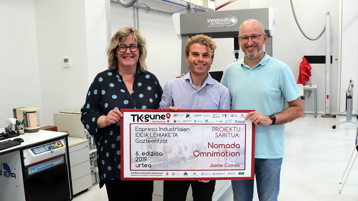 Jaime Comesek irabazi du Tkgune ideia industrialen lehiaketa