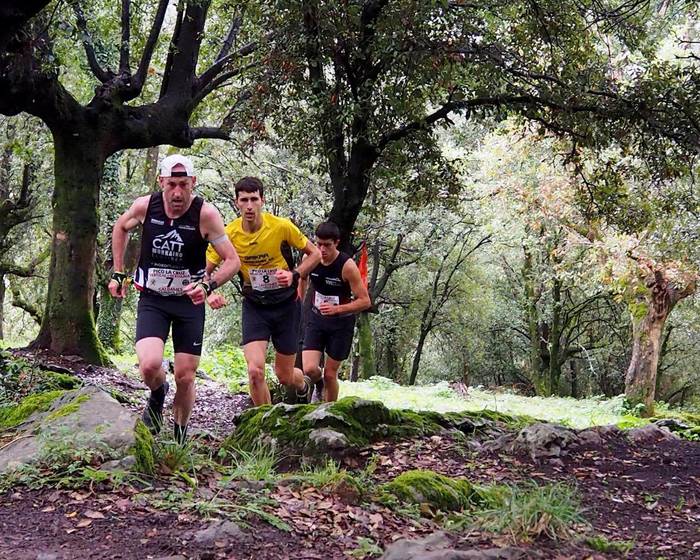 Podiumaren atarian geratu da Iñigo Lariz Kilometro Bertikalen Kopan