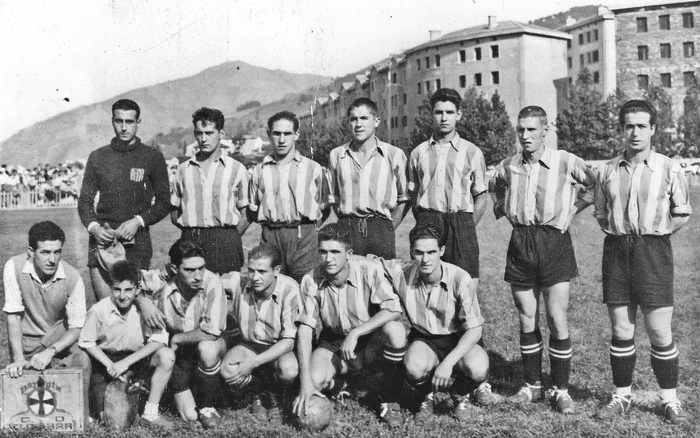 Eibarko Ipurua zelaiaren inaugurazio eguneko partida ofiziala