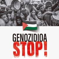 "Genozidioa stop!" mobilizazioa