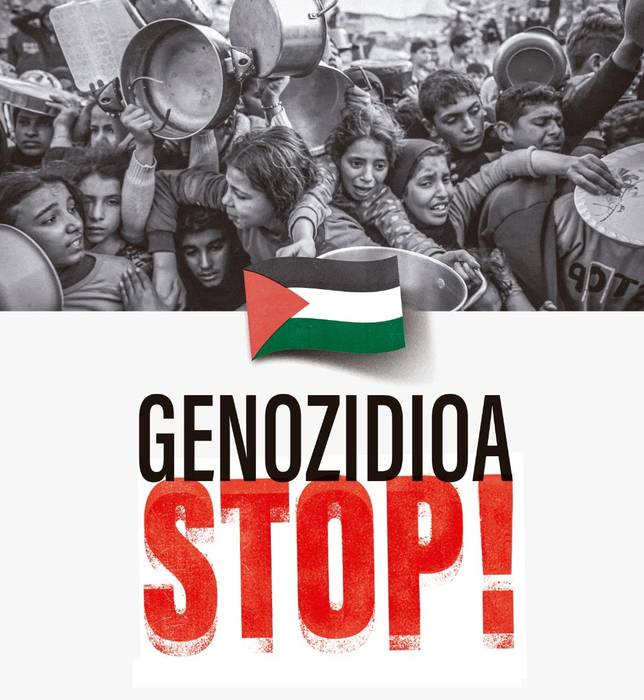 "Genozidioa stop!" mobilizazioa