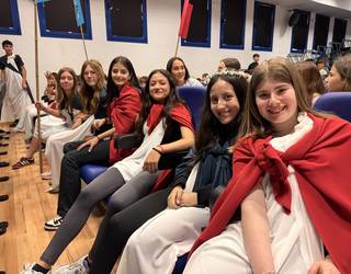 “Giro ederrean” ibili ziren Mutrikuko eta Soraluzeko institutuen olinpiadetan