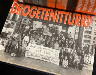 Drogetenitturriren azken alea ospatzeko talde argazkia, bihar