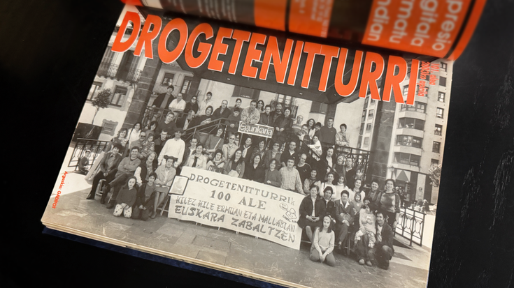 Drogetenitturriren azken alea ospatzeko talde argazkia, bihar