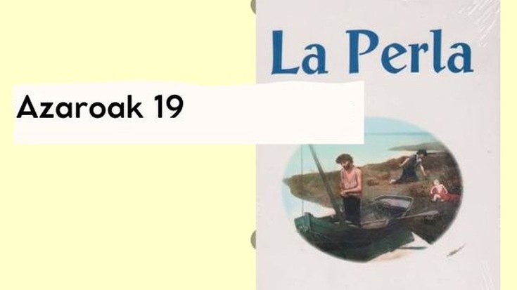 "Entre líneas y emociones" adimen emozionaleko irakurketa kluba: 'La Perla'
