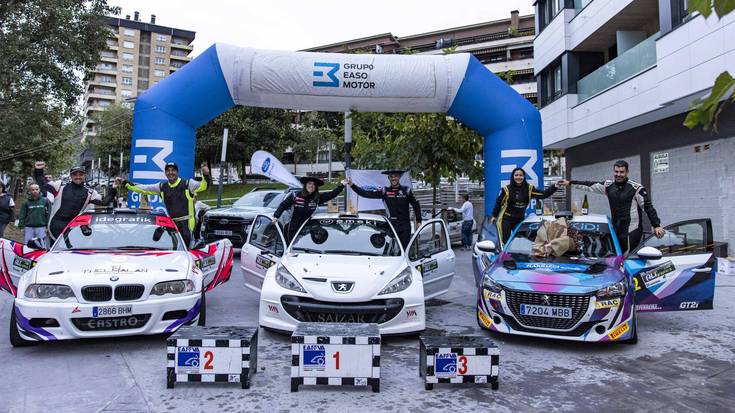 Aitor Saizarrek eta Alazne Apalantzak irabazi dute Elgoibarko Rallysprinta