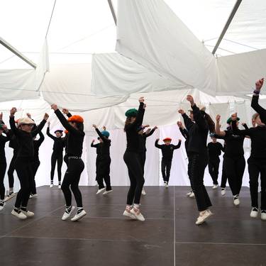 Gabonetako euskal dantza jaialdia