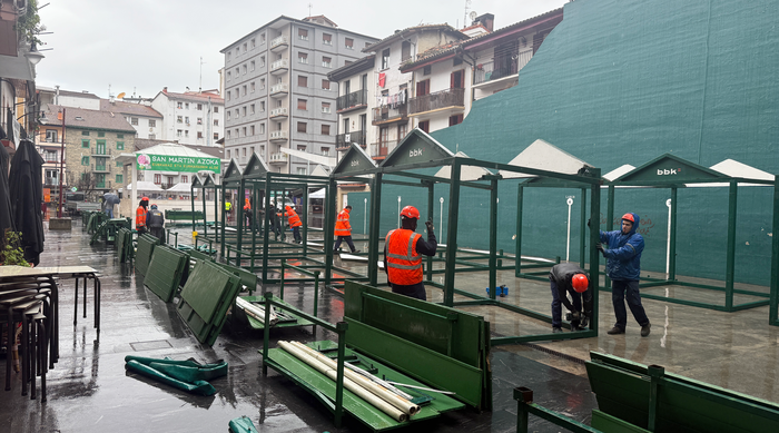 Ostarteak eta zaparrada txikiak iragarri dituzte biharko