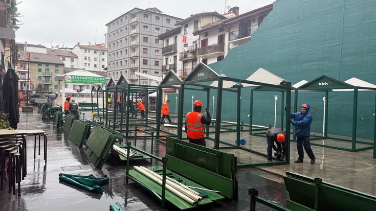 Ostarteak eta zaparrada txikiak iragarri dituzte biharko