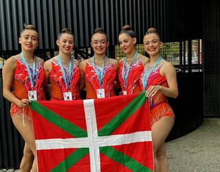 Gimnasia erritmikoko Espainiako txapelketan lehiatuko da Uxue Etxeberria Ipurua taldearekin