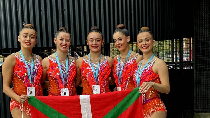 Gimnasia erritmikoko Espainiako txapelketan lehiatuko da Uxue Etxeberria Ipurua taldearekin