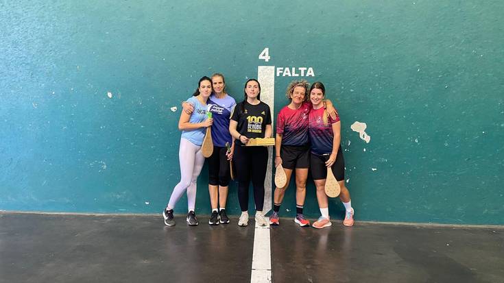 Azken fasean sartu da Debako XIII. Nesken Pala Txapelketa