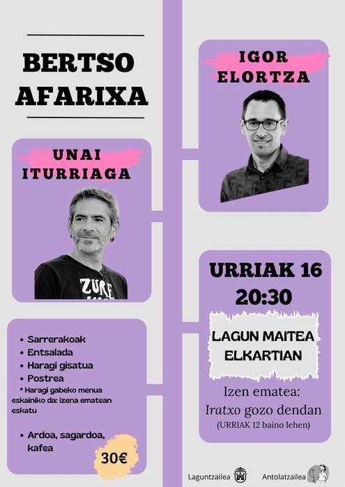 Bertso afaria