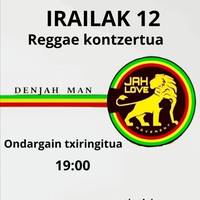 Reggae kontzertua: Denjah Man