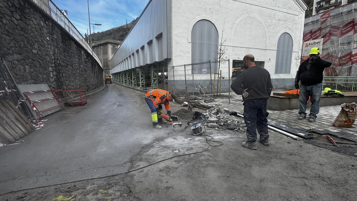 Hasi dira Baltegietako lanen azken faseko obrak
