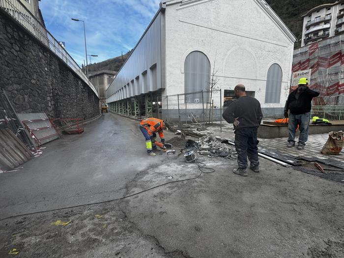 Hasi dira Baltegietako lanen azken faseko obrak