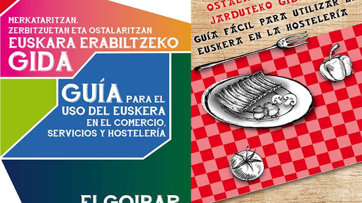 Merkataritzan, ostalaritzan eta zerbitzuetan euskara erabiltzeko bi gidaliburu atera ditu Elgoibarko Udalak