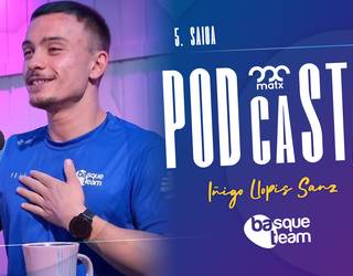 Iñigo Llopis igerilaria izan da Matx podcasteko bosgarren gonbidatua
