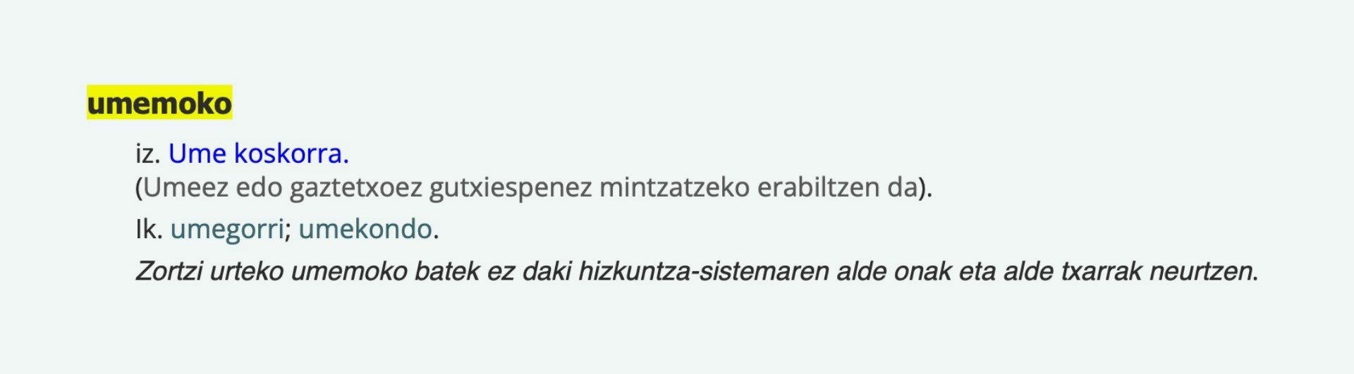 Umemokoak