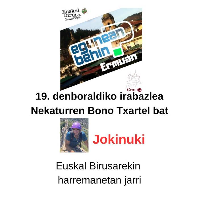 19. denboraldiko azken irabazlea