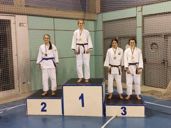 Edith Garate elgoibartarra txapeldunorde, Euskadiko Judo Txapelketan