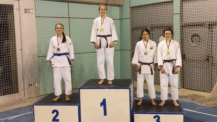 Edith Garate elgoibartarra txapeldunorde, Euskadiko Judo Txapelketan