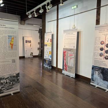 Palestinari buruzko erakusketa zabalduko dute gaur