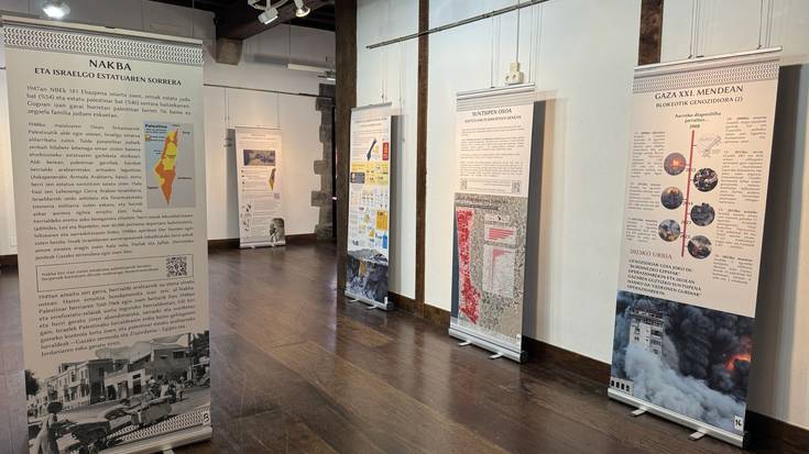Palestinari buruzko erakusketa zabalduko dute gaur