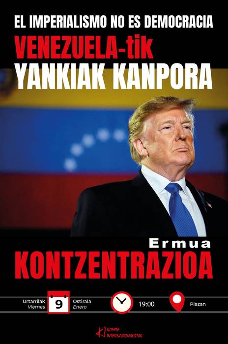 Venezuelatik yankiak kanpora