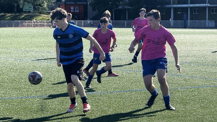 Debabarreneko futbol zelaietan ere ari dira jokatzen Donosti Cup futbol txapelketako partidak