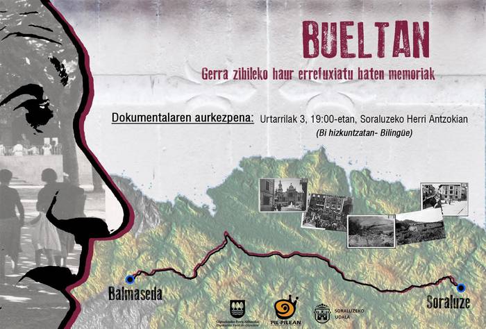 Dokumentala: 'Bueltan. Gerra zibileko haur errefuxiatu baten memoriak'