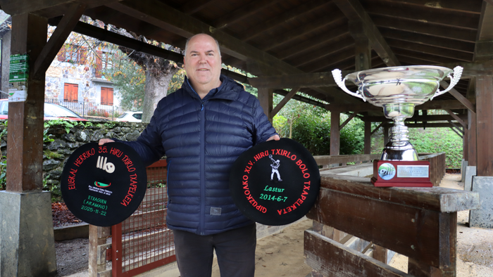 Jose Antonio Nuñez 'Txiki': “Txapeldun izateko bolatoki bakoitzera moldatu behar zara”