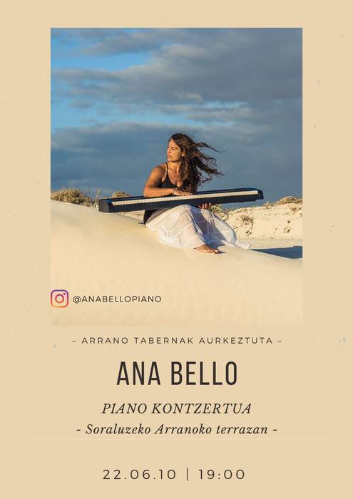Piano kontzertua: Ana Bello