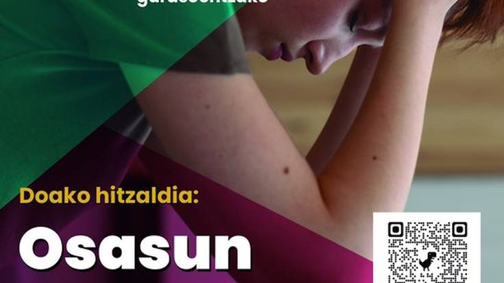 Hitzaldia: "Osasun mentala eta nerabeak"
