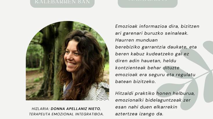 Hitzaldia: "Haurren emozioen bidelagun"