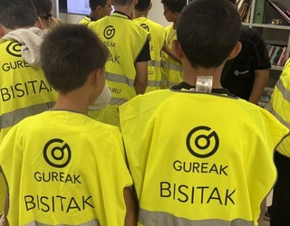 San Lorenzoko ikasleak 'Ni zu bezala' programan