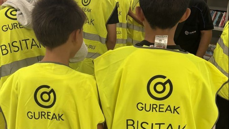San Lorenzoko ikasleak 'Ni zu bezala' programan